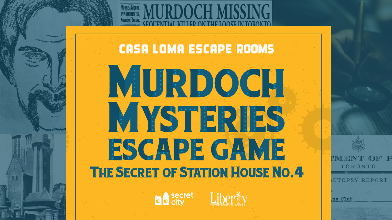 Poster of Murdoch Mysteries escape game